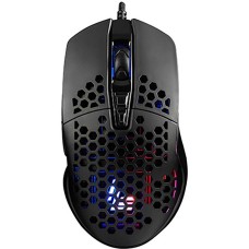 Мишка  LogicConcept Starr One Light 6400dpi, 7кн., RGB, чорна