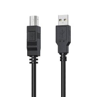 Кабель USB AM-BM, 1.5 м, чорний, HP