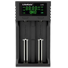 Зарядний пристрій LiitoKala Lii-S2, 2x(Lion/LiFePO4/NiMH/NiCd), Auto Polarity, Display