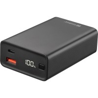 УМБ Sandberg PD 20000mAh 65W, Type-C PD, USB QC 3.0, кабель 100W 0.5m