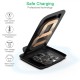 Зарядний пристрій 15W Fast Wireless Charging Stand 2coils black Choetech