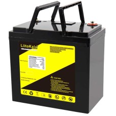 Акумуляторна батарея LiitoKala LiFePO4 12V120Ah, з дисплеєм