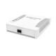 Комутатор Mikrotik RB260GS, 5-port Gigabit smart switch with SFP cage, SwOS, plastic case, PSU