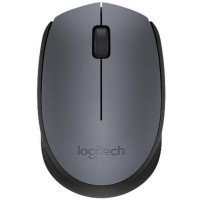 Мишка Logitech M170 бездротова, сіра з чорним