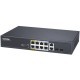 Комутатор VIVOTEK AW-FGT-100D-120, Unmanaged 8xFE PoE + 2xGE Combo Switch