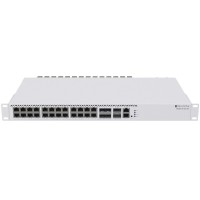 Комутатор Mikrotik CRS326-4C+20G+2Q+RM, 1x10/100 , 20x2.5G, 4xCombo 10G Ethernet/SFP+, 2x40G QSFP+,