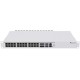 Комутатор Mikrotik CRS326-4C+20G+2Q+RM, QCA9531 650MHz CPU, 1x10/100 Ethernet, 20x2.5G Ethernet, 4xCombo 10G Ethernet/SFP+, 2x40G QSFP+, Serial console RJ45, 128MB RAM, 32MB FLASH...