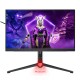 TFT 27" AOC AGON AG274QXM, QHD, IPS, MiniLED, 170Гц, 0,5 мс, 2хHDMI, DP, USB-C, USB-hub, HAS, колонк