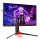 TFT 27" AOC AGON AG274QXM, QHD, IPS, MiniLED, 170Гц, 0,5 мс, 2хHDMI, DP, USB-C, USB-hub, HAS, колонк