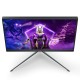 TFT 27" AOC AGON AG274QXM, QHD, IPS, MiniLED, 170Гц, 0,5 мс, 2хHDMI, DP, USB-C, USB-hub, HAS, колонк