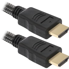 Кабель HDMI M - M, 1.0 м, V1.4, Defender, з феритами, чорний,  HDMI-03PRO