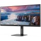 TFT 34" AOC U34V5C/BK, WQHD, VA, 100Гц, 1мс, HDMI, DP, USB-C, USB-hub, HAS, колонки, чорний