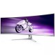 Монітор TFT 49" Philips 49M2C8900, OLED, DQHD, 240Hz, 0.03ms, 2хHDMI, DP, USB-C, USB-hub, HAS, колонки, білий