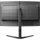 TFT 27" Philips 27M2C5500W, QHD, VA, вигнутий, 240Hz, 0,5ms, 2x HDMI, 2x DP, USB-hub, HAS, сірий