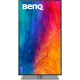 TFT 32" BenQ PD3225U, IPS, 4K, HDMI, DP, USB-C, USB hub, HAS, Pivot, темно-сірий