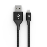 Кабель USB AM-Lightning M, 2.0 м, чорний, DHC-MF100 HP