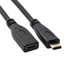 Кабель-подовжувач USB3.1 Type-C M - Type-C F 3.0 м Gen2, 20 Gbps, 4K 60Hz, 100W 5A