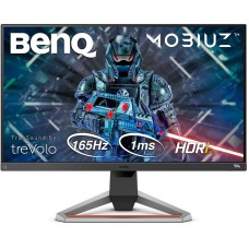 TFT 27" BenQ EX2710S, IPS, 1ms, 165 Гц, HDMI x2, DP, HAS, колонки, темно сріий