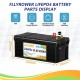 Акумулятор FlyPower LiFePO4 12V/200AH, 2560W*h (літій-залізо-фосфатний акумулятор для ДБЖ (UPS))