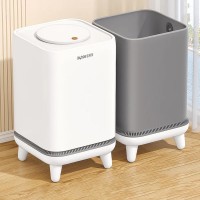 Відро для сміття Joybos N18 small lid, 12.4л, білий, товари для дому