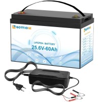 Акумулятор Bottione LiFePO4 25.6V/60AH (1536W*h) (літій-залізо-фосфатний акумулятор для ДБЖ (UPS))