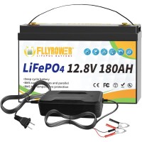 Аккумулятор FlyPower LiFePO4 12V/180AH, 2304W*h (литий-железо-фосфатный аккумулятор для ИБП (UPS))