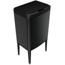 Сенсорное мусорное ведро на ногах 30 л Hengze Sensor Trash Can with Legs-30, интеллектуальное открывание, черный, товары для дома