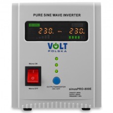 ДБЖ Volt Polska Sinus Pro 800 E, 500/800 Вт, 12V, (джерело безперебійного живлення, UPS)