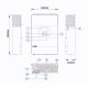 Комплект резервного живлення Daxtromn SC-HFK-5500-48, 48 В, 80 А, 5500 Вт + Акумулятор Enerlution LFPWall-5000 LiFePO4, 51,2 V 5220 W*h