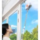 Швабра для миття вікон двостороння з мікрофібри Joybos Magnetic Telescopic Wiper (магнітний, телескопічний)