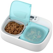 Кормушка Petoneer Two-Meal Feeder, с Bluetooth и таймером, двухпорционная кормушка для животных