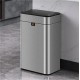 Сенсорное мусорное ведро 40 л Yiwei Sensor Trash Bin-40, двойное открывание, нержавеющая сталь, белый, товары для дома