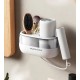 Держатель для фена Joybos Hair Dryer Shelf настенный, без сверления, белый, товары для дома