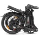 Електровелосипед Samebike CY20 (350 Вт, 12 А*год, 36 В), колеса 20", з ручкою газу, білий