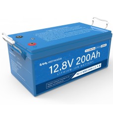 Аккумулятор VESTWOODS LiFePO4 12V/200AH, 2560W*h, 100A, Smart BMS, Bluetooth APP (литий-железо-фосфатный аккумулятор для ИБП (UPS))