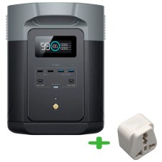 Зарядная станция EcoFlow Delta 2 Max, 2400 Вт, 2048 Вт*год (электростанция для дома, UPS, ИБП) CN