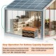 Акумулятор Cloud Energy LiFePO4 12V/100AH, 1280W*h, 100А (з дисплеєм, літій-залізо-фосфатний акумулятор для ДБЖ (UPS))