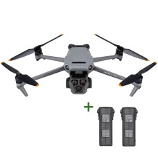 Квадрокоптер дрон DJI Mavic 3 Pro with DJI RC (CP.MA.00000654.01, CP.MA.00000656.01) + 2х акумулятори DJI Intelligent Flight Battery for Mavic 3 (CP.MA.00000423.01)