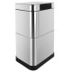 Сенсорне відро для сміття 60 л Aemaxx Sensor Trash Can-60, інтелектуальне відкривання, двухярусний, сатинова нержавіюча сталь, товари для дому