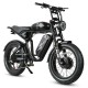 Электровелосипед SAMEBIKE Pilot M20 SR Dual Batteries (1000 Вт + 1000 Вт; 16 А*ч + 16 А*ч; 48 В), колеса 20", с ручкой газа, черный