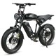 Електровелосипед SAMEBIKE Pilot M20 SR Dual Batteries (1000 Вт + 1000 Вт; 16 А*год + 16 А*год; 48 В), колеса 20", з ручкою газу, чорний