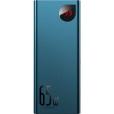 Повербанк Baseus Adaman Metal Digital Display 65W, 20000 mAh, blue (портативна батарея, powerbank)