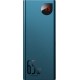 Повербанк Baseus Adaman Metal Digital Display 65W, 20000 mAh, blue (портативна батарея, powerbank)