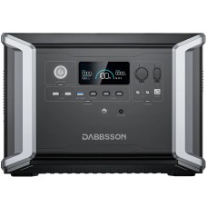 Зарядна станція Dabbsson DBS2300, 2200 Вт, 2330 Вт*год (електростанція для дому, UPS, ДБЖ) Європейськи розетки 