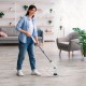 Электрическая щетка для уборки Super Electric CLE Cleaning Brush, набор 8 в 1, белая, товары для дома