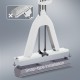 Швабра з віджимом для підлоги Topoto M6P Sponge Mop, телескопічна ручка 103-125 см, 33*5,5*5 см, 2 мопа, товари для дому