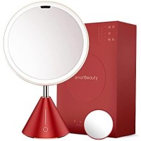 Зеркало для макияжа TOUCHBeauty Smart TB-1976, сенсорное управление яркостью, подсветка, увеличение HD 1X и 5X, гаджет для красоты