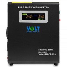 ДБЖ Volt Polska Sinus Pro 800 W, 500/800 Вт, 12V, (джерело безперебійного живлення, UPS)