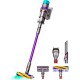 Ручний пилосос Dyson SV23 Gen5 Detect Absolute, акумуляторний, бездротовий пилосос, Nickel/Purple, 446989-01, EU, техніка для дому