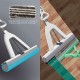 Швабра с отжимом для пола Topoto M6P Sponge Mop, телескопическая ручка 103-125 см, 33*5,5*5 см, 2 мопа, товары для дома